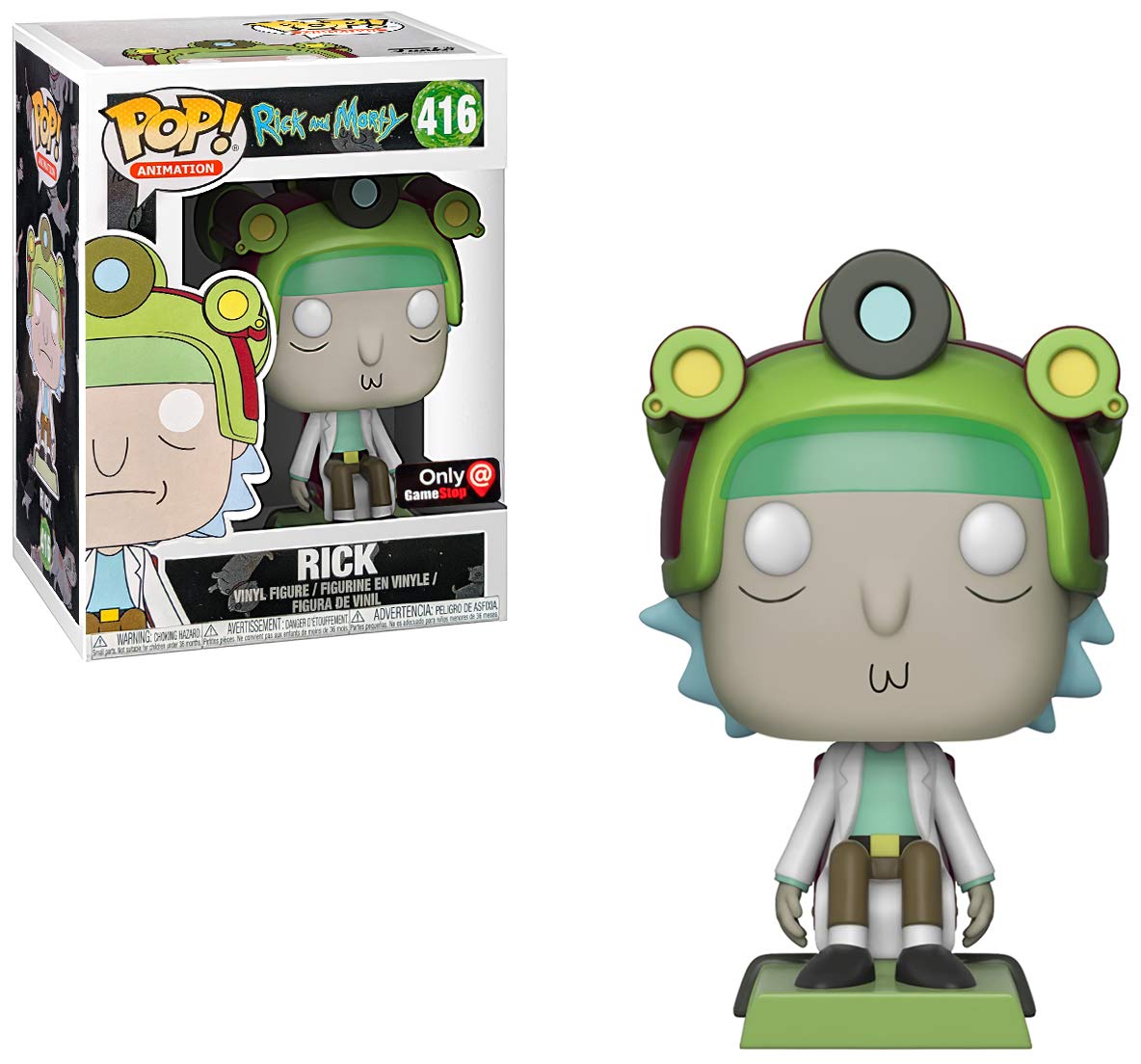 Amazon.com: Funko Rick (GameStop Exclusive): Rick & Morty x POP